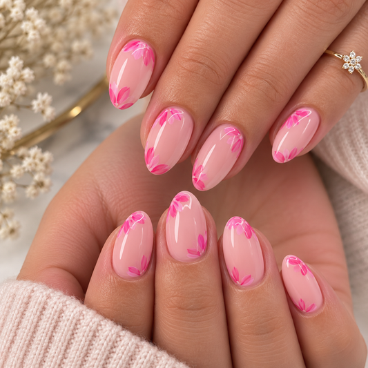 Blooming pink